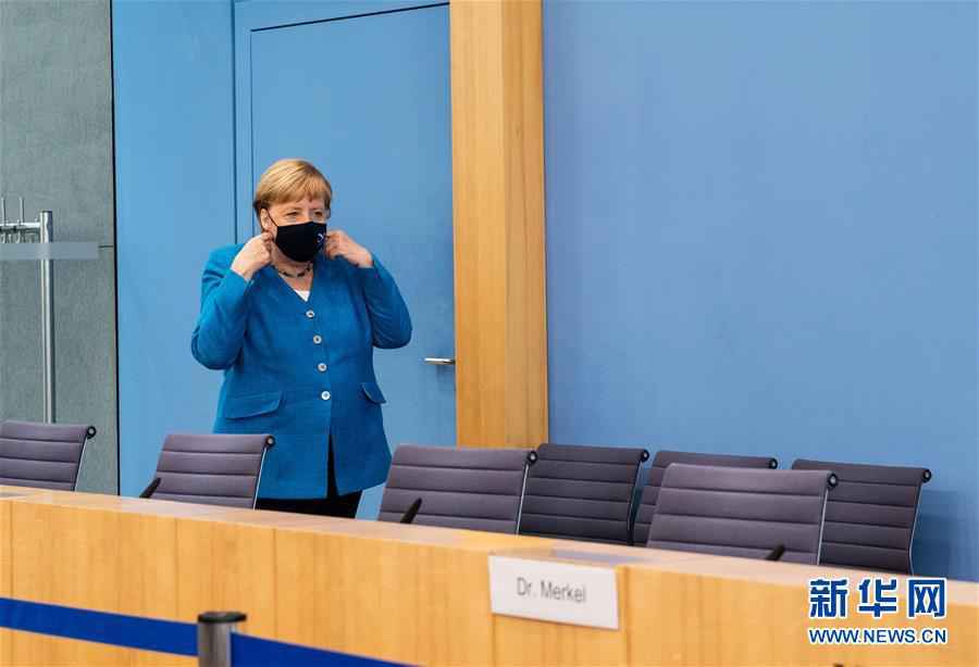 默克尔:欧盟期待与中国加强多领域合作